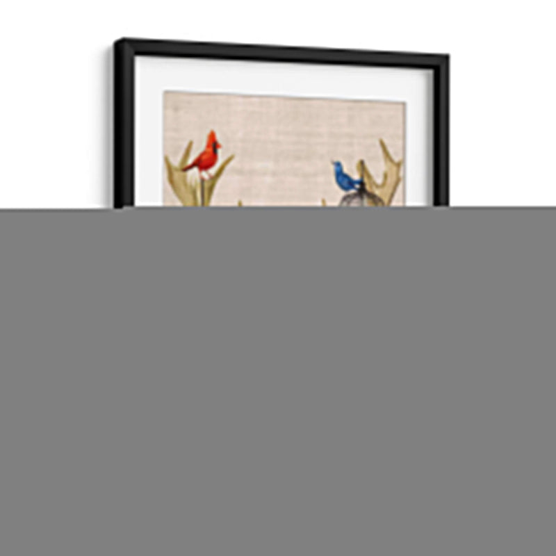 Jaulas De Ciervos Y Pájaros - Fab Funky | Cuadro decorativo de Canvas Lab