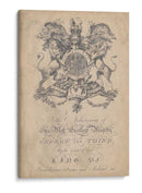 Peerage De Inglaterra I - Vision Studio | Cuadro decorativo de Canvas Lab