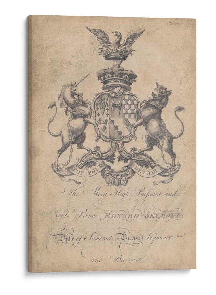 Peerage De Inglaterra Ii - Vision Studio | Cuadro decorativo de Canvas Lab