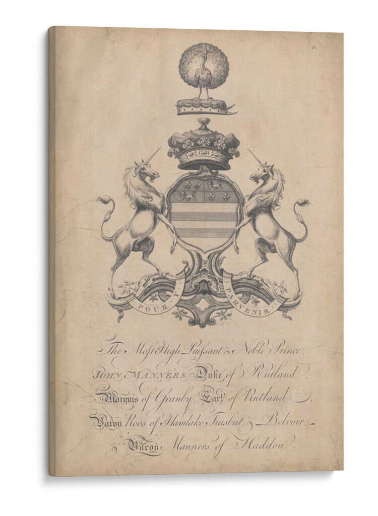 Peerage De Inglaterra Iii - Vision Studio | Cuadro decorativo de Canvas Lab