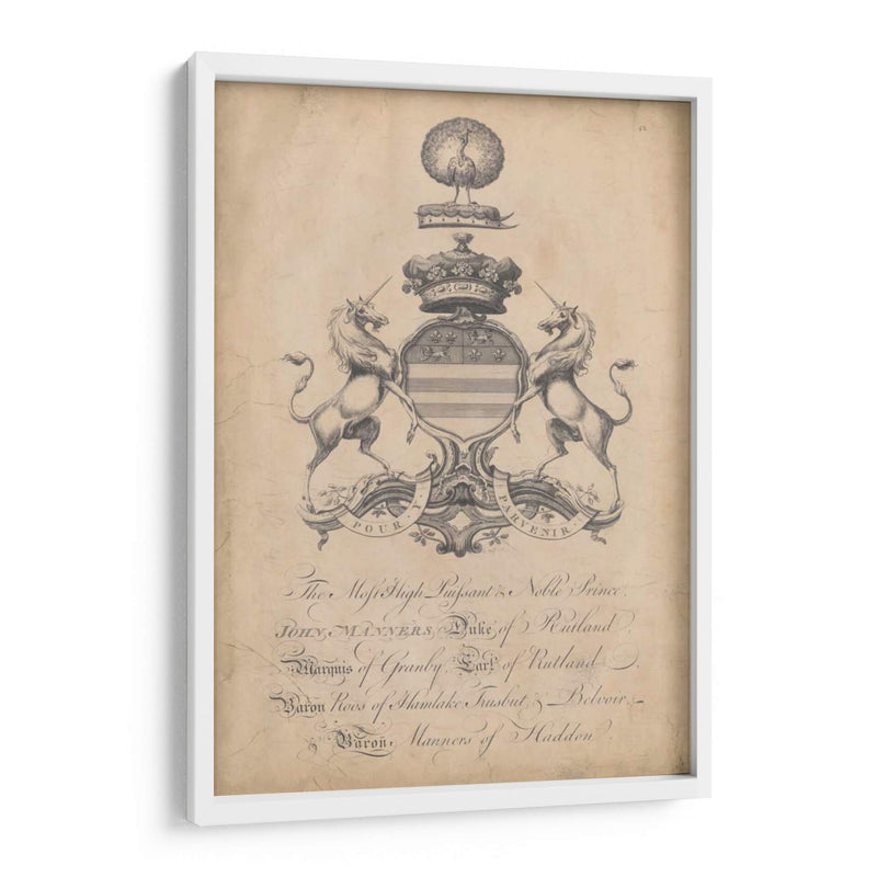 Peerage De Inglaterra Iii - Vision Studio | Cuadro decorativo de Canvas Lab