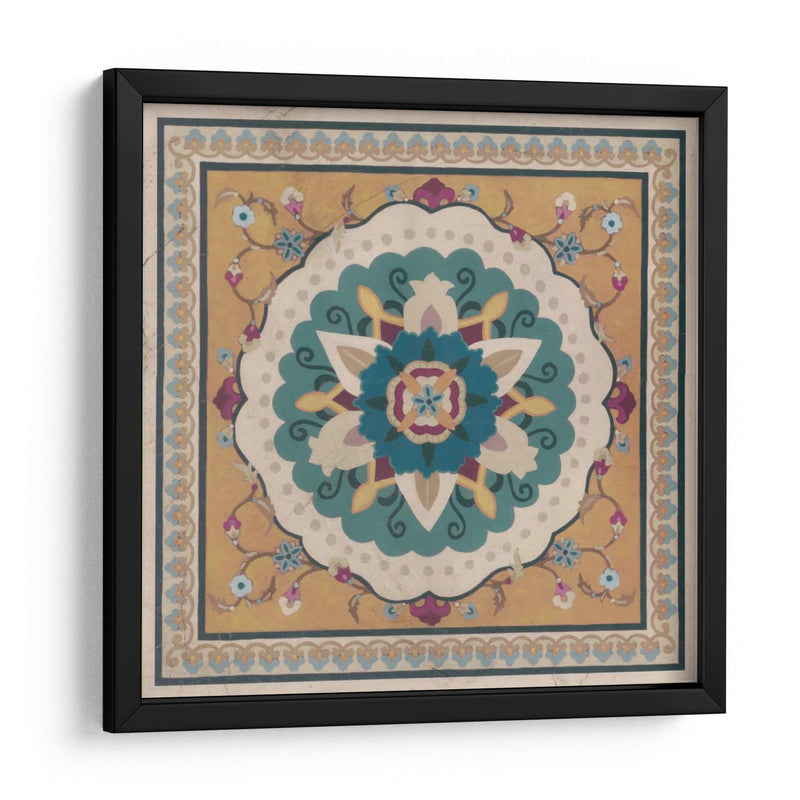 Bazar Floral Tile Iv - June Erica Vess | Cuadro decorativo de Canvas Lab