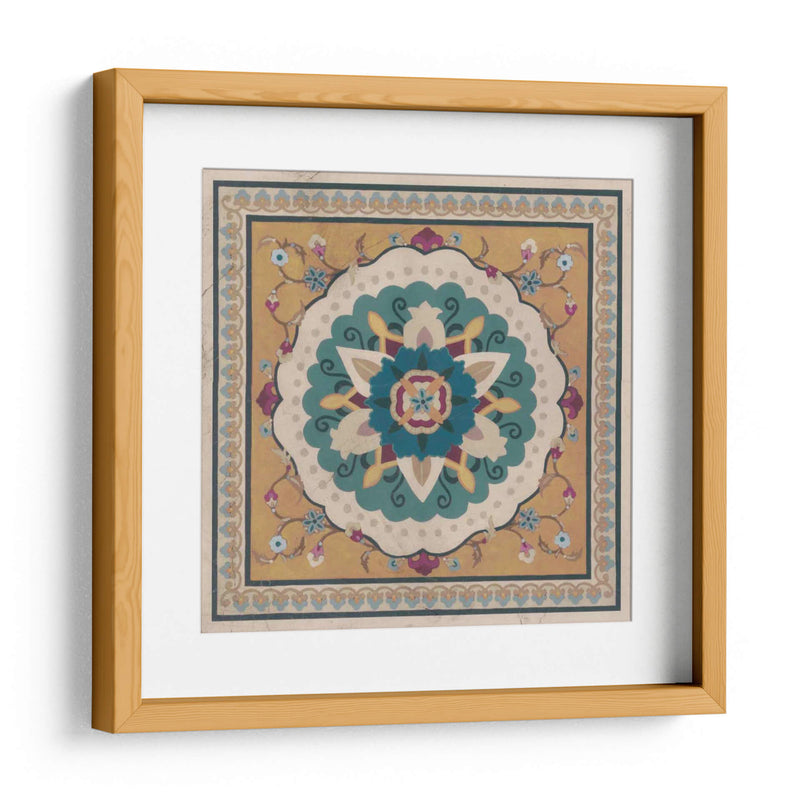 Bazar Floral Tile Iv - June Erica Vess | Cuadro decorativo de Canvas Lab