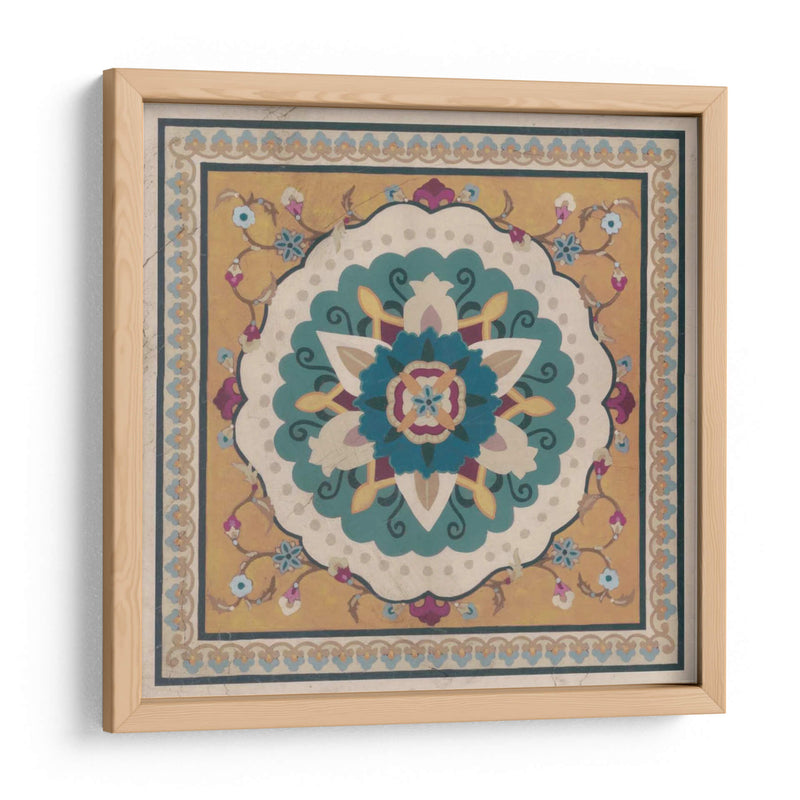 Bazar Floral Tile Iv - June Erica Vess | Cuadro decorativo de Canvas Lab