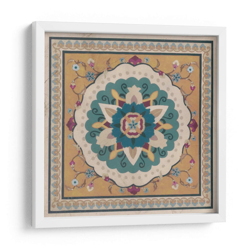 Bazar Floral Tile Iv - June Erica Vess | Cuadro decorativo de Canvas Lab