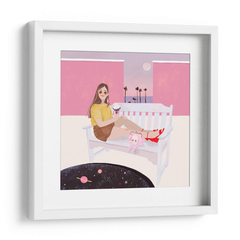 Spaced out fashionista | Cuadro decorativo de Canvas Lab