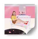 Spaced out fashionista | Cuadro decorativo de Canvas Lab