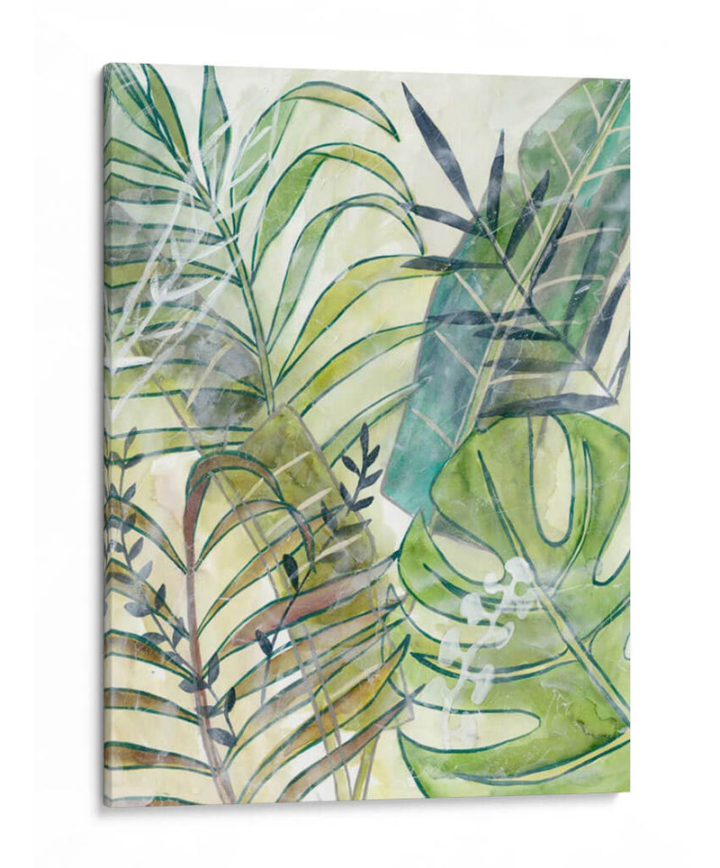 Palmas En Capas I - Chariklia Zarris | Cuadro decorativo de Canvas Lab