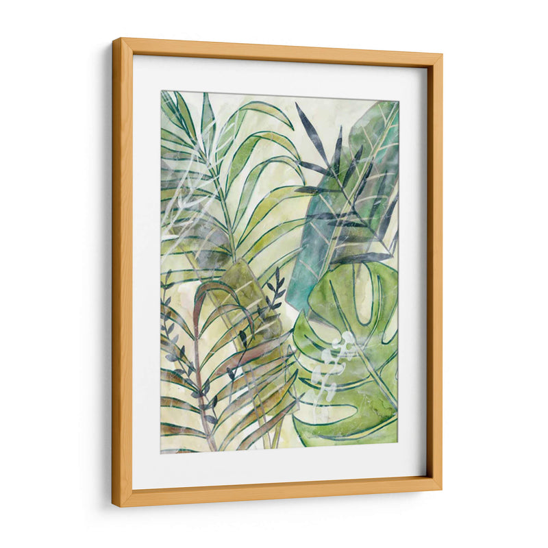 Palmas En Capas I - Chariklia Zarris | Cuadro decorativo de Canvas Lab