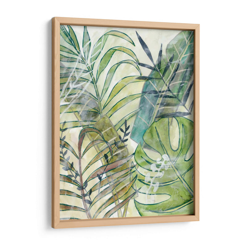 Palmas En Capas I - Chariklia Zarris | Cuadro decorativo de Canvas Lab