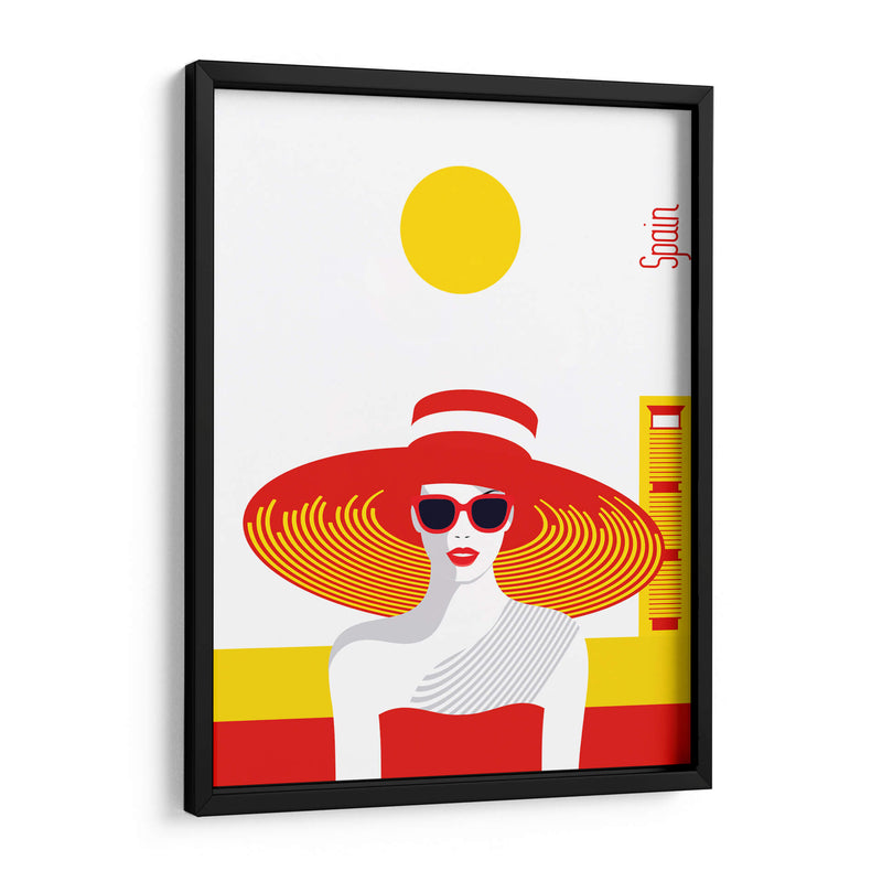 Spanish woman | Cuadro decorativo de Canvas Lab