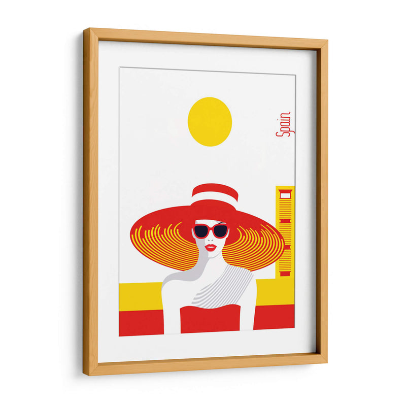 Spanish woman | Cuadro decorativo de Canvas Lab