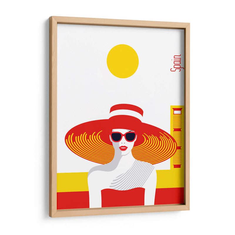 Spanish woman | Cuadro decorativo de Canvas Lab