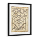 Bosquejo De Hierro Decorativo Ii - Megan Meagher | Cuadro decorativo de Canvas Lab