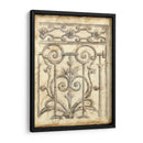 Bosquejo De Hierro Decorativo Ii - Megan Meagher | Cuadro decorativo de Canvas Lab