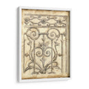 Bosquejo De Hierro Decorativo Ii - Megan Meagher | Cuadro decorativo de Canvas Lab