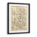 Bosquejo De Hierro Decorativo Iii - Megan Meagher | Cuadro decorativo de Canvas Lab