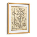 Bosquejo De Hierro Decorativo Iii - Megan Meagher | Cuadro decorativo de Canvas Lab