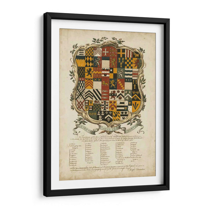 Edmondson Heráldica Iii - Edmondson | Cuadro decorativo de Canvas Lab