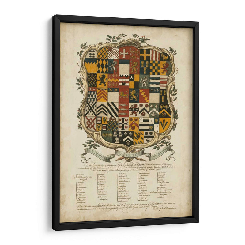 Edmondson Heráldica Iii - Edmondson | Cuadro decorativo de Canvas Lab