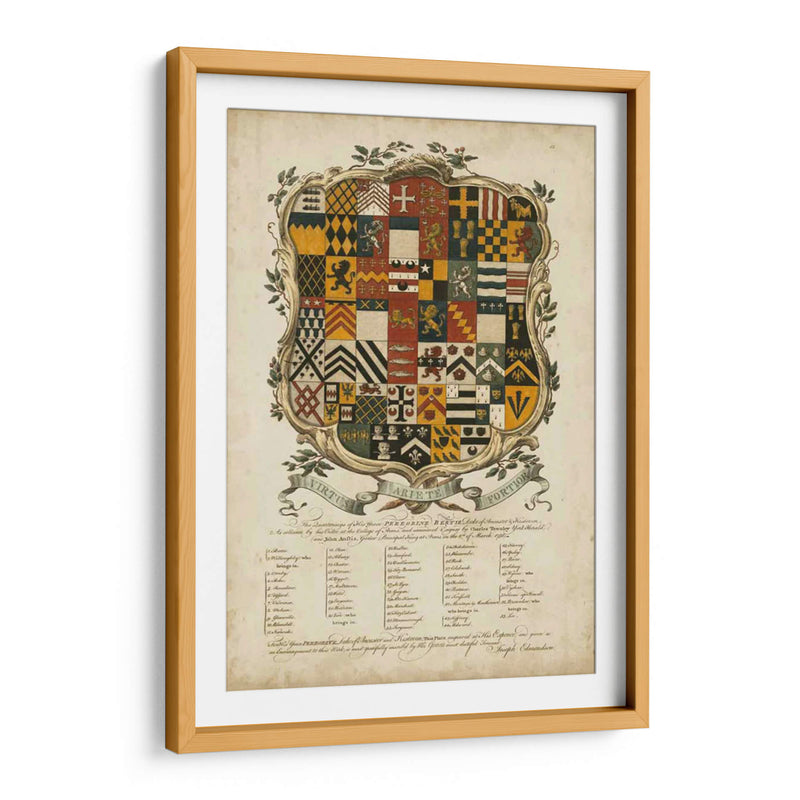 Edmondson Heráldica Iii - Edmondson | Cuadro decorativo de Canvas Lab