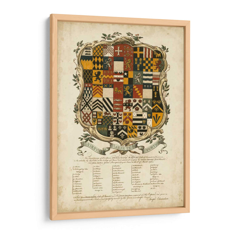 Edmondson Heráldica Iii - Edmondson | Cuadro decorativo de Canvas Lab