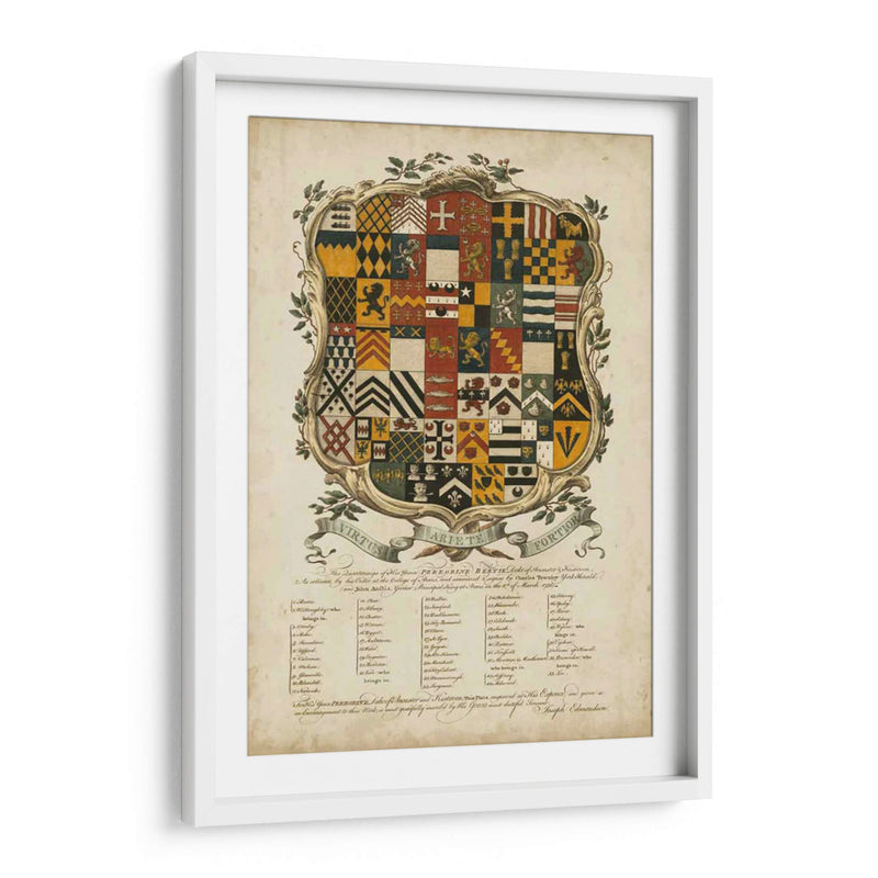 Edmondson Heráldica Iii - Edmondson | Cuadro decorativo de Canvas Lab