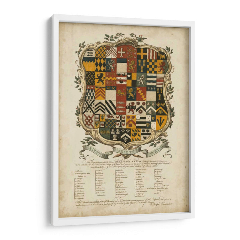 Edmondson Heráldica Iii - Edmondson | Cuadro decorativo de Canvas Lab