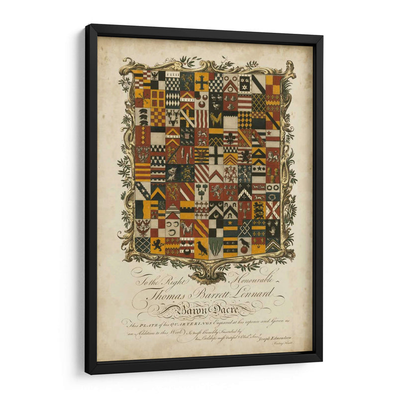 Edmondson Heráldica Iv - Edmondson | Cuadro decorativo de Canvas Lab