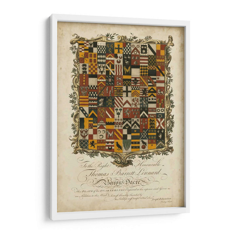 Edmondson Heráldica Iv - Edmondson | Cuadro decorativo de Canvas Lab