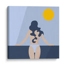 Sungazing chick | Cuadro decorativo de Canvas Lab