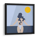 Sungazing chick | Cuadro decorativo de Canvas Lab