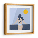 Sungazing chick | Cuadro decorativo de Canvas Lab