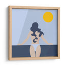Sungazing chick | Cuadro decorativo de Canvas Lab