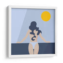 Sungazing chick | Cuadro decorativo de Canvas Lab