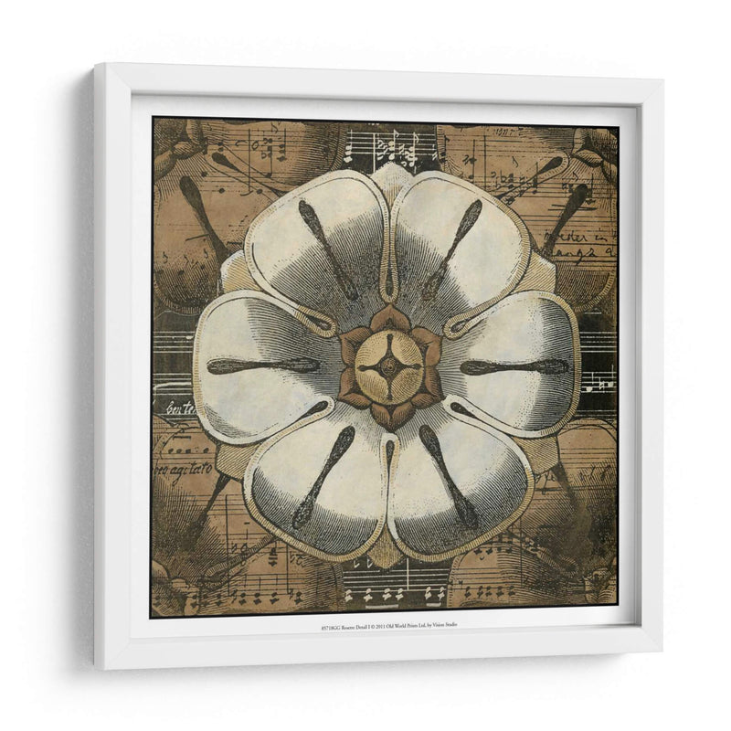 Detalle De Roseta I - Vision Studio | Cuadro decorativo de Canvas Lab