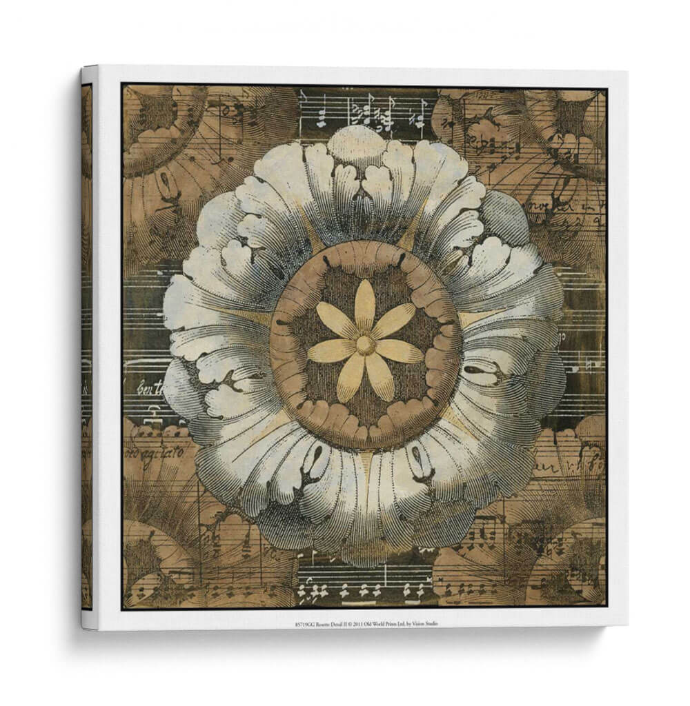 Rosette Detail Ii - Vision Studio | Cuadro decorativo de Canvas Lab