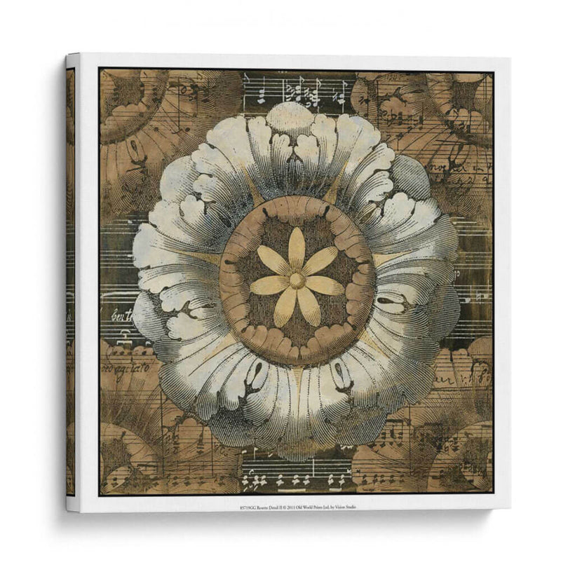 Rosette Detail Ii - Vision Studio | Cuadro decorativo de Canvas Lab
