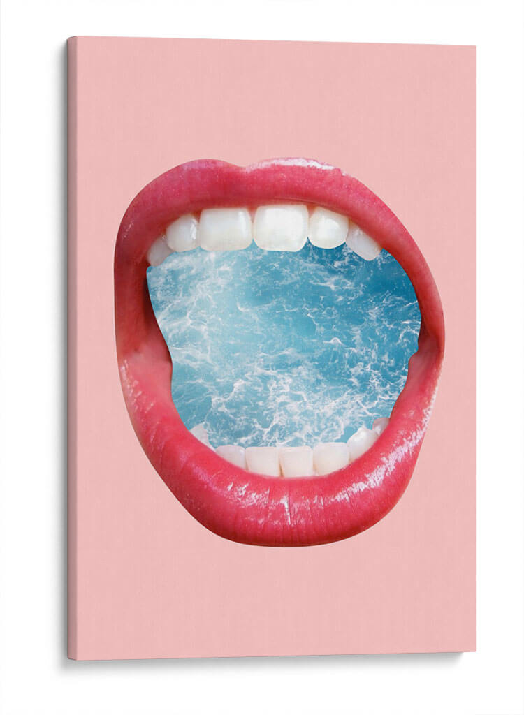 Un mar de verbos | Cuadro decorativo de Canvas Lab