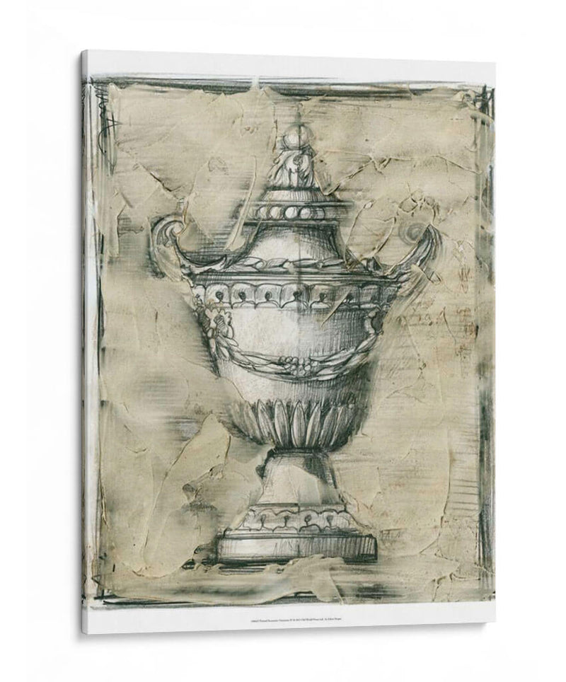 Ornamento Decorativo Impreso Iv - Ethan Harper | Cuadro decorativo de Canvas Lab