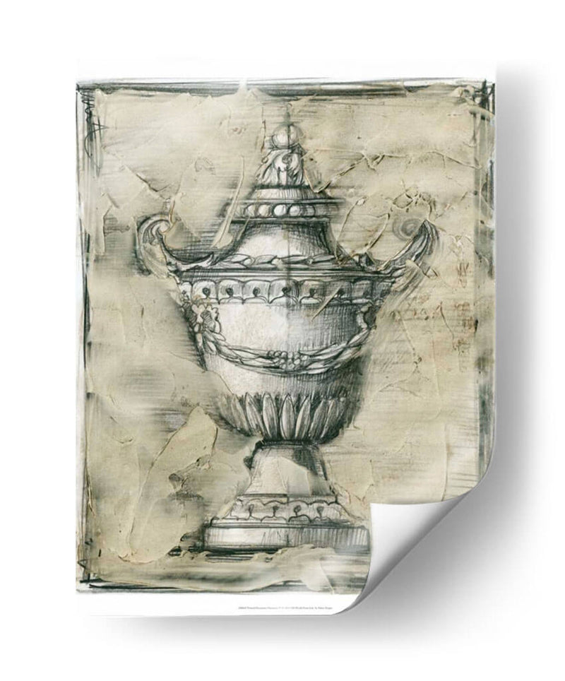 Ornamento Decorativo Impreso Iv - Ethan Harper | Cuadro decorativo de Canvas Lab