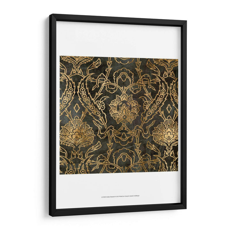 Damasco Dorado Ii - Jennifer Goldberger | Cuadro decorativo de Canvas Lab