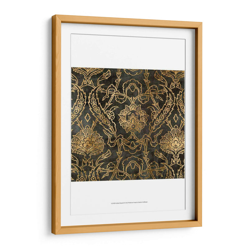 Damasco Dorado Ii - Jennifer Goldberger | Cuadro decorativo de Canvas Lab