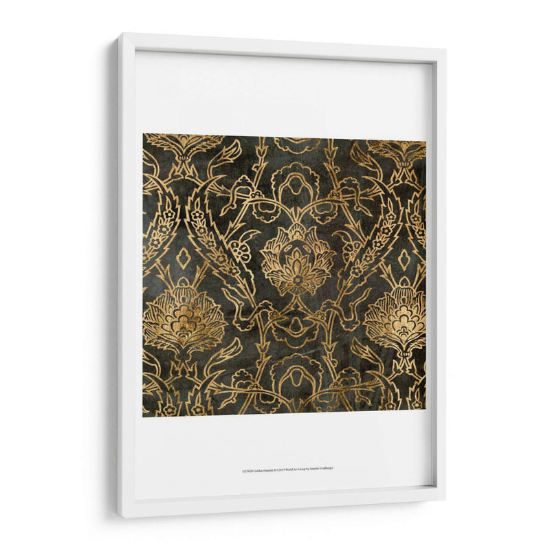 Damasco Dorado Ii - Jennifer Goldberger | Cuadro decorativo de Canvas Lab