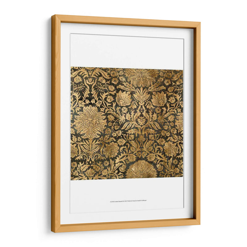 Damasco Dorado Iii - Jennifer Goldberger | Cuadro decorativo de Canvas Lab