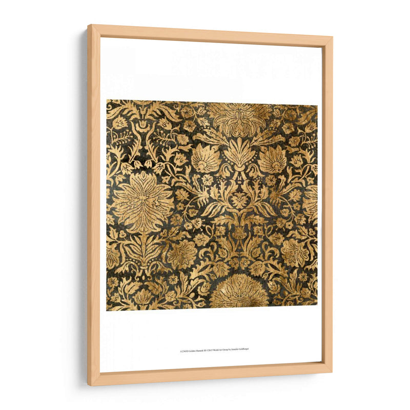 Damasco Dorado Iii - Jennifer Goldberger | Cuadro decorativo de Canvas Lab