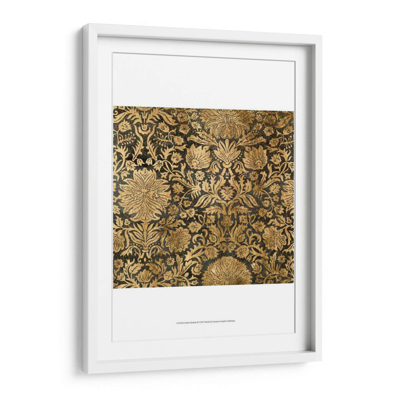 Damasco Dorado Iii - Jennifer Goldberger | Cuadro decorativo de Canvas Lab