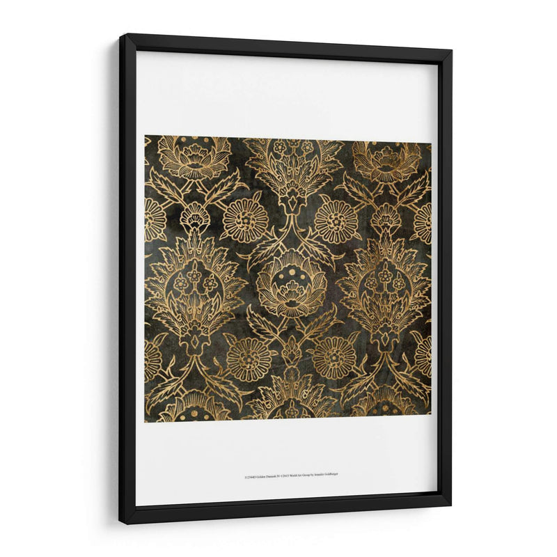Damasco De Oro Iv - Jennifer Goldberger | Cuadro decorativo de Canvas Lab
