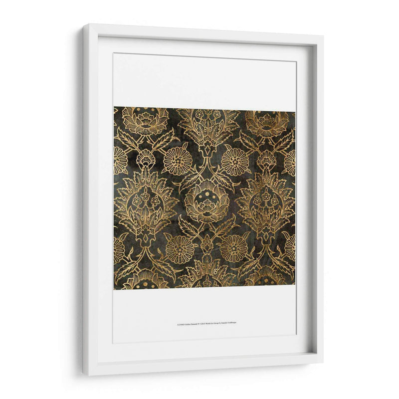 Damasco De Oro Iv - Jennifer Goldberger | Cuadro decorativo de Canvas Lab