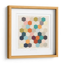 Geometría De Panal Iv - June Erica Vess | Cuadro decorativo de Canvas Lab